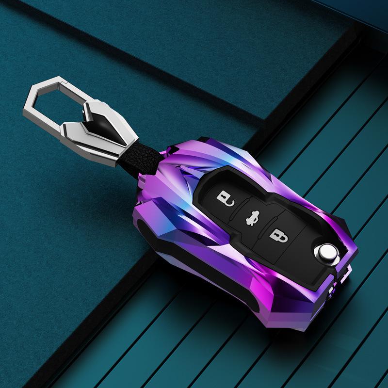 Volkswagen Key Case for Magotan, Passat, Tiguan L, Sagitar, Tayron, CC, Lavida - Trendy Car Shell Buckle Bag.