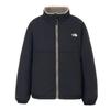 North Reversible Cozy Jacket 130 [The Face] Black/Mushroom