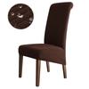 Water Repellent High Back Chair Cover Jacquard Stretch Xl Size Chair Covers For Dining Room Anti-Dirty Easy Care Seat Protectors