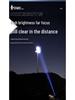 Portable Long-Range LED Laser Flashlight with Digital Display and Emergency Charging for Outdoor Patrol and Flood Control