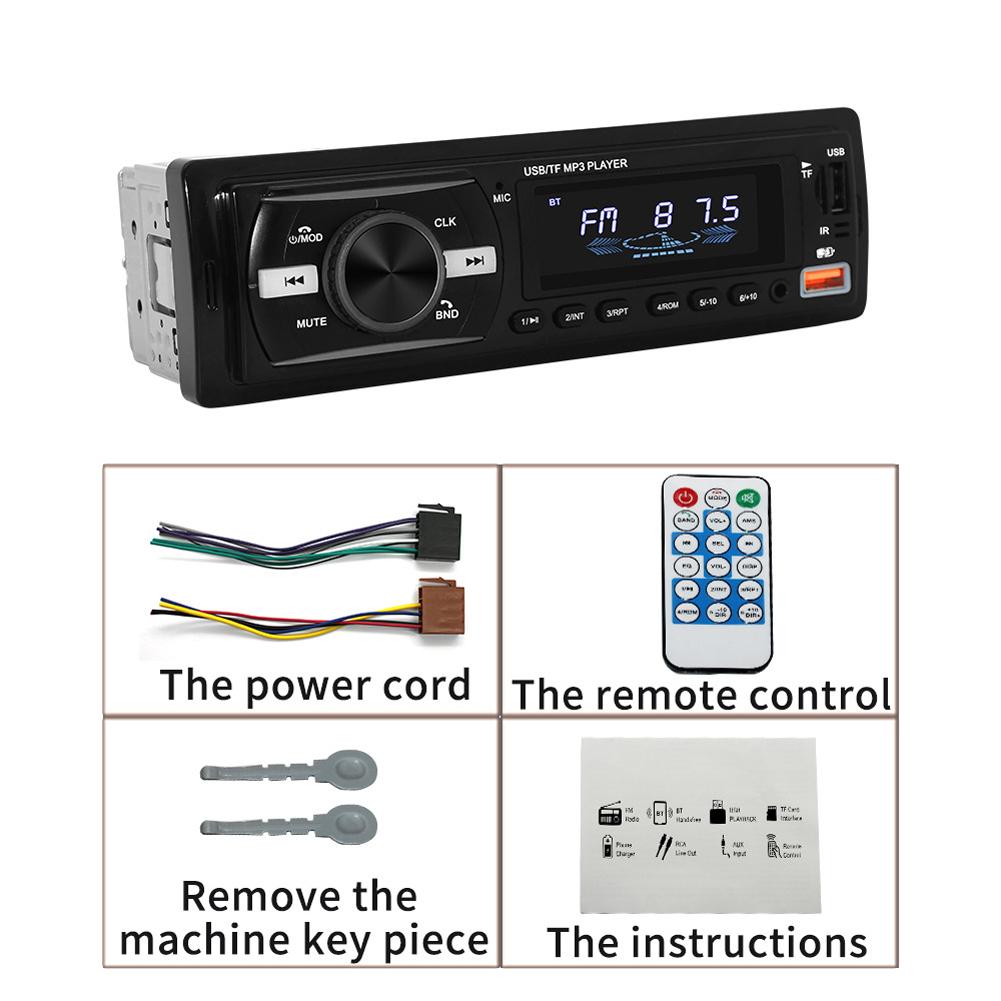 Car MP3 Player USB Port MP3 Car Radio Bluetooth-compatible Car Multimedia Player China Mainland