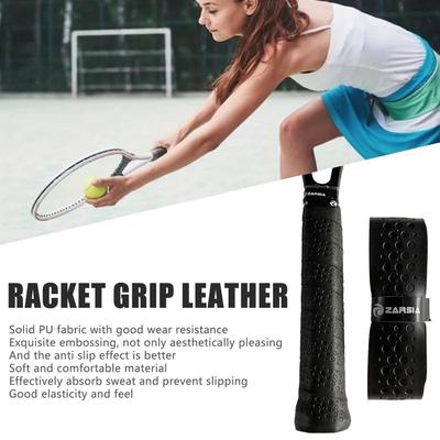 Badminton Tennis Schlägergriffhüllen Professionelles Design Atmungsaktiv Gebunden Anti-Rutsch-Band Geeignet für Squashschläger