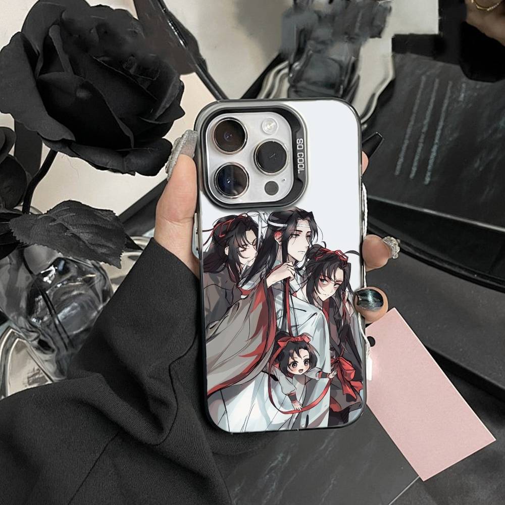 Grandmaster M-Demonic Cultivation Phone Case For iPhone17, 16,15,14,13,12 Pro Max Black Candy Matte Shockproof Cover