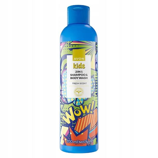 Avon Kids 2In1 Shampoo And Shower Gel Fresh 200 Ml