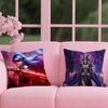 Soul Land Cushion Cover Reversible Plush Pillow Cover – For car, sofa, bedroom, perfect as a gift.