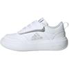 Park St Synthetic Leather Low Top Kids Lifestyle Shoes White Children Aged 3 7 Years Old JR2134