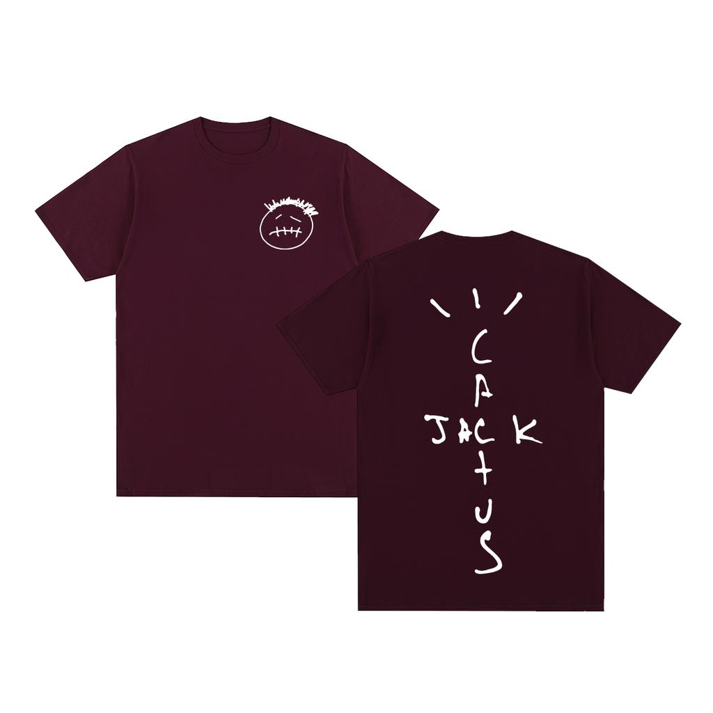 Jack Cactus Vintage Tshirt Travis Hip Hop Y2k Clothing Birthday Gift Cotton Men T Shirt New TEE TSHIRT Womens Tops