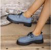 Fashion Women's Shoes 2025 Loafers Women's High Heels Platform Office Pumps Women Round Toe Med Heel Plus Size Shoes Female