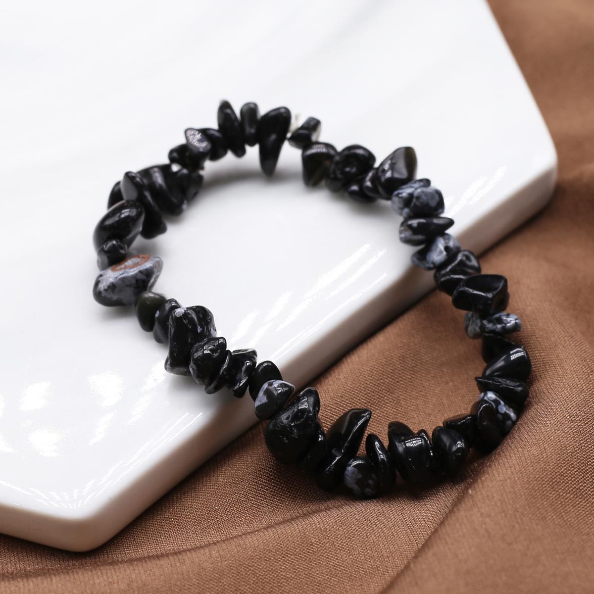 

Новый стиль женский браслет из натурального камня унакит/эпидот/крапчатый камень гравийный браслет для женщин цепочка для подарков на день рождения 18 см 18CM