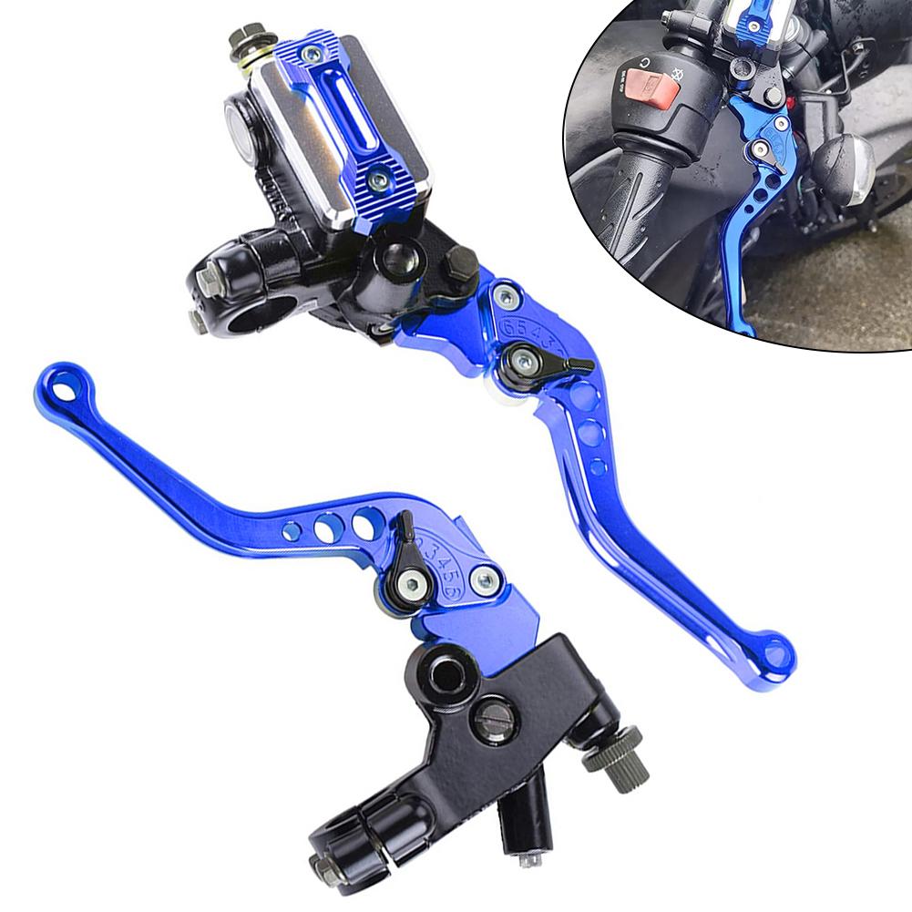 Brake Clutch Master Cylinder Levers For Motorcycle Brake Clutch Master Cylinder Levers Universal Aluminum Handlebar C2E3