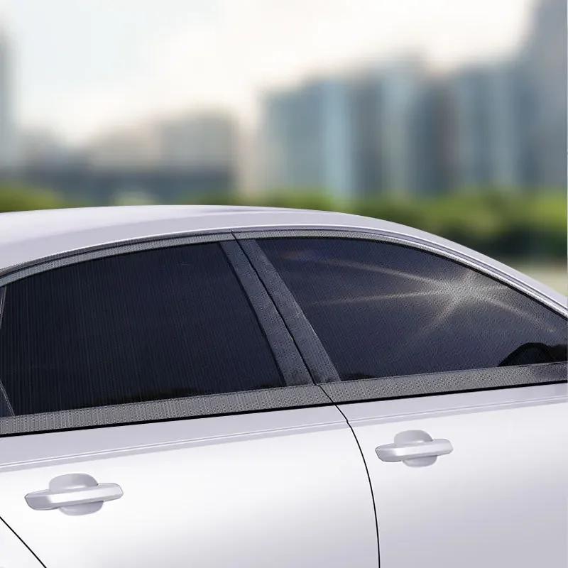 Universal Auto Vorne/Hinten Seite Fenster Sonnenblende Schatten Mesh Abdeckung Auto UV Schutz Vorhang Seite Fenster Sonnenschutz Mesh Kind schützen