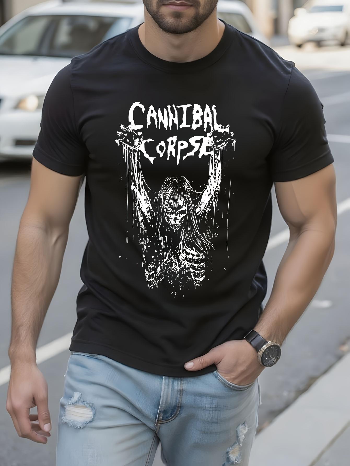 CANNIBAL CORPSE Vintage Heavy Metal Graphic Tshirt - Blac... S