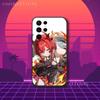Laevatein A-Arknights Endfield Phone Case For Samsung S10,S21,FE,S21 ,S26,S25,S24,S23,Ultra,S9,S22,Plus Black Shockproof TPU