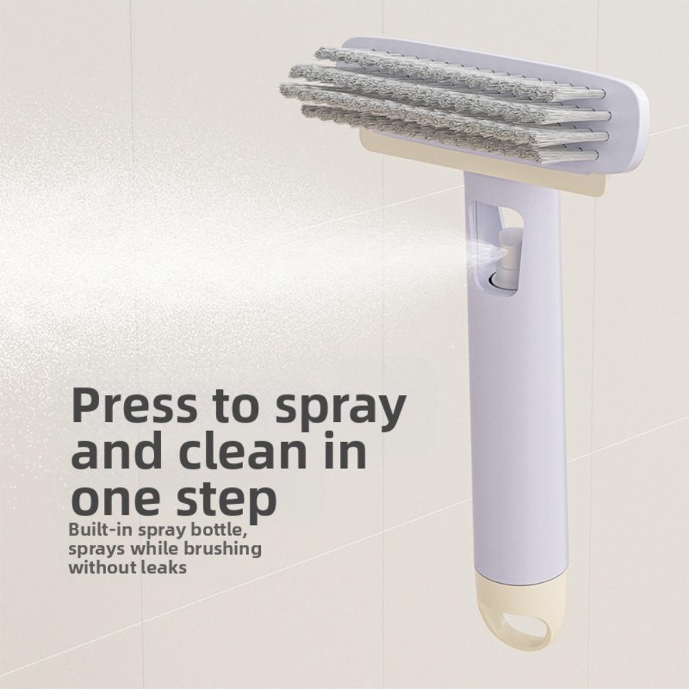 Multi Purpose Spray Gap Brush with Hard Bristles for Tile Floor Joints Narrow Gaps Kitchen and Bathroom Cleaning Applications