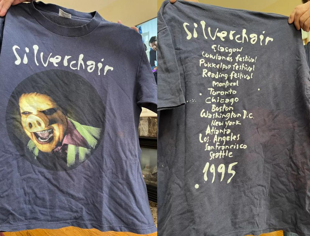 

Silverchair Band Live In Concert Tour 1995 T Shirt Full Size S-5XL Unisex T-Shirt L