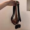 Elegant Mini Handbag Waist Bag Leather Detachable Waist Purse Adjustable Waist Belt Women