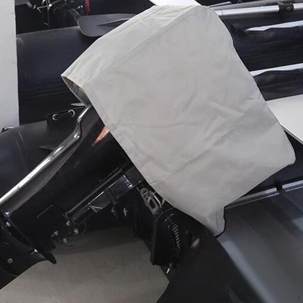 Außenbordmotor-Abdeckung, Motorhaubenabdeckung für Boote, leicht, tragbar, kratzfest, staubdicht