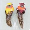 12pcs/Set Simulation Feather Birds Models Fake Artificial Foam Animal Wedding Home Garden Figurine Ornament Miniature Decoration