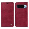 Premium Leather Strong Magnetic Phone Case for Google Pixel 9 Pro Pixel 8 8 Pro 9A 8A 7A Pixel 6 6A Pro Kickstand Wallet Case with Card Slots