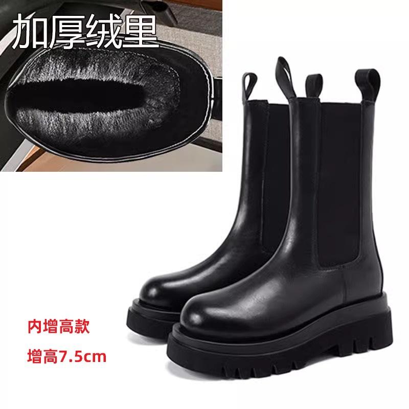 New wool snow boots women's winter velvet thick boots warm Martin boots cotton shoes short boots