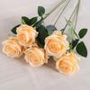 30PCS Simulation Silk Roses Artificial Flowers Wedding Home Valentine's Day Decoration Advanced Fake Bouquet Wall