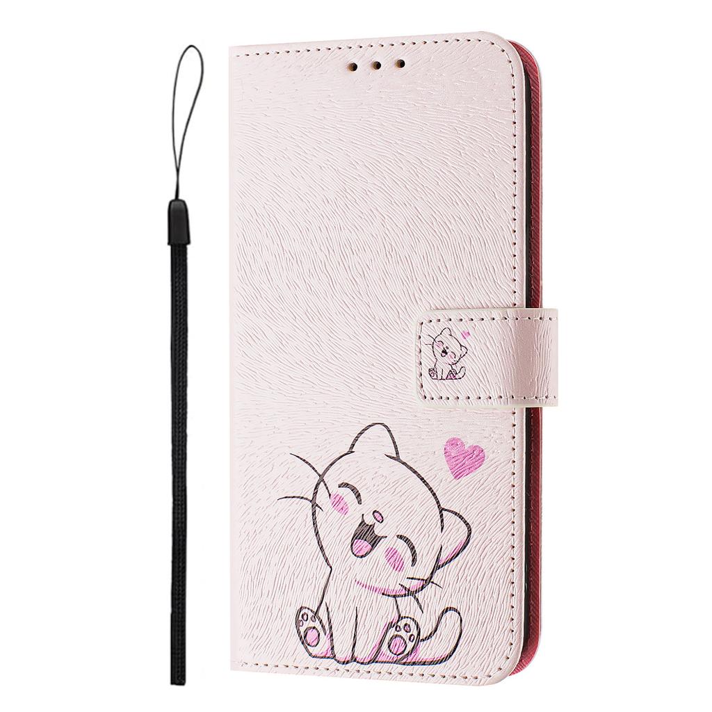 Applicable to Motorola G37 Power mobile phone leather case painted three card flip G67/G77/G87
