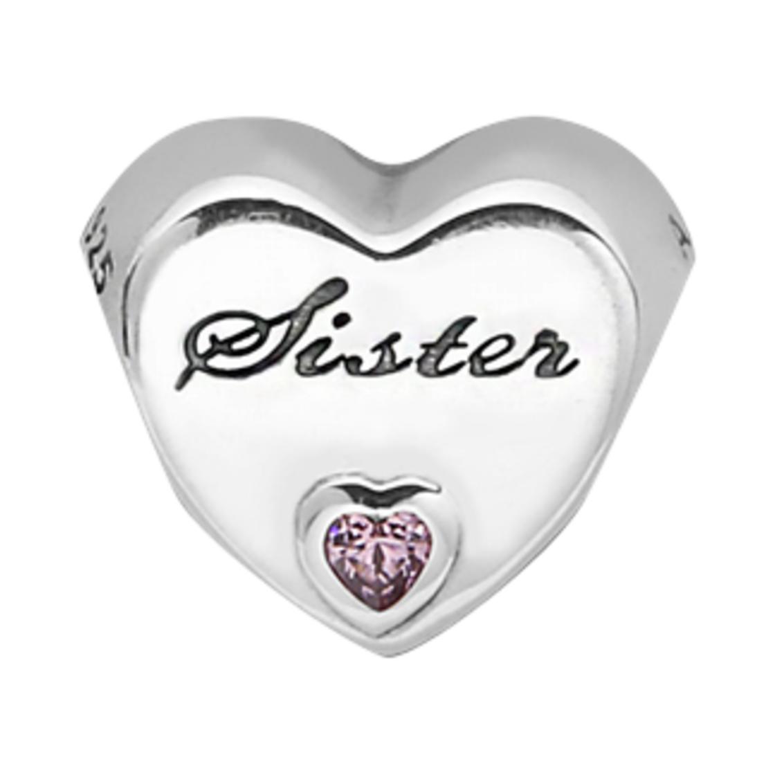 Pandora Original Design Zircon Pendant Couple Style Unisex pendants Silver 791946PCZ F,Silver