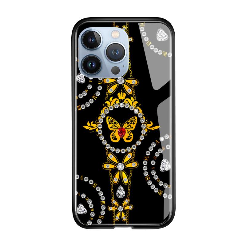 Tempered Glass Phone Case For iPhone 11 12 13 14 15 16 17 Redmi 10 12 14C Note10 Note14 Xiaomi 11Lite PocoC75 Soft Edge Shockproof Smooth Shell