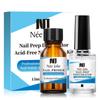 Nail Balance Liquid Desiccant Set, Nail Polish Adhesive, Nail Art Basic Bond