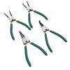 4PCS 7 Inch Internal External Snap Ring Pliers Set with Straight Bent Jaw for Removal and Installation of Automotive