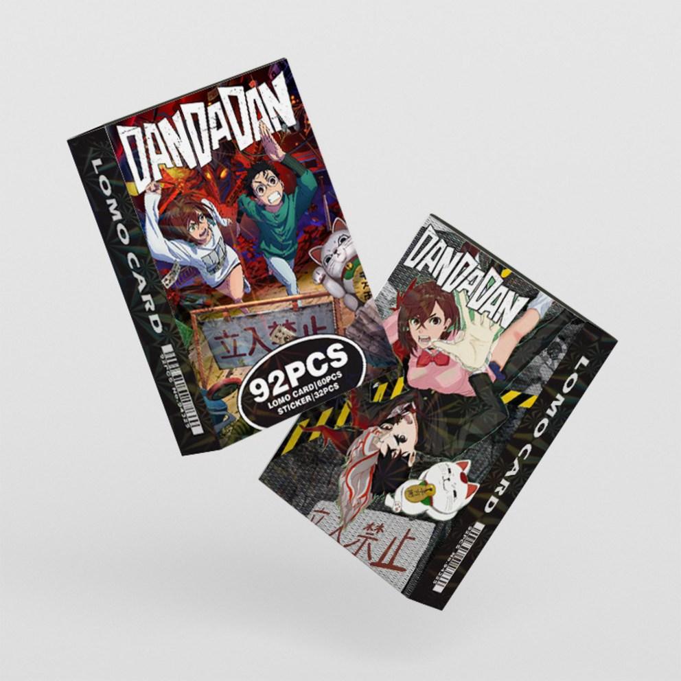 Dandadan Photocard Goods LOMO Illustration Photocard 60pcs + Mini Sticker 32pcs