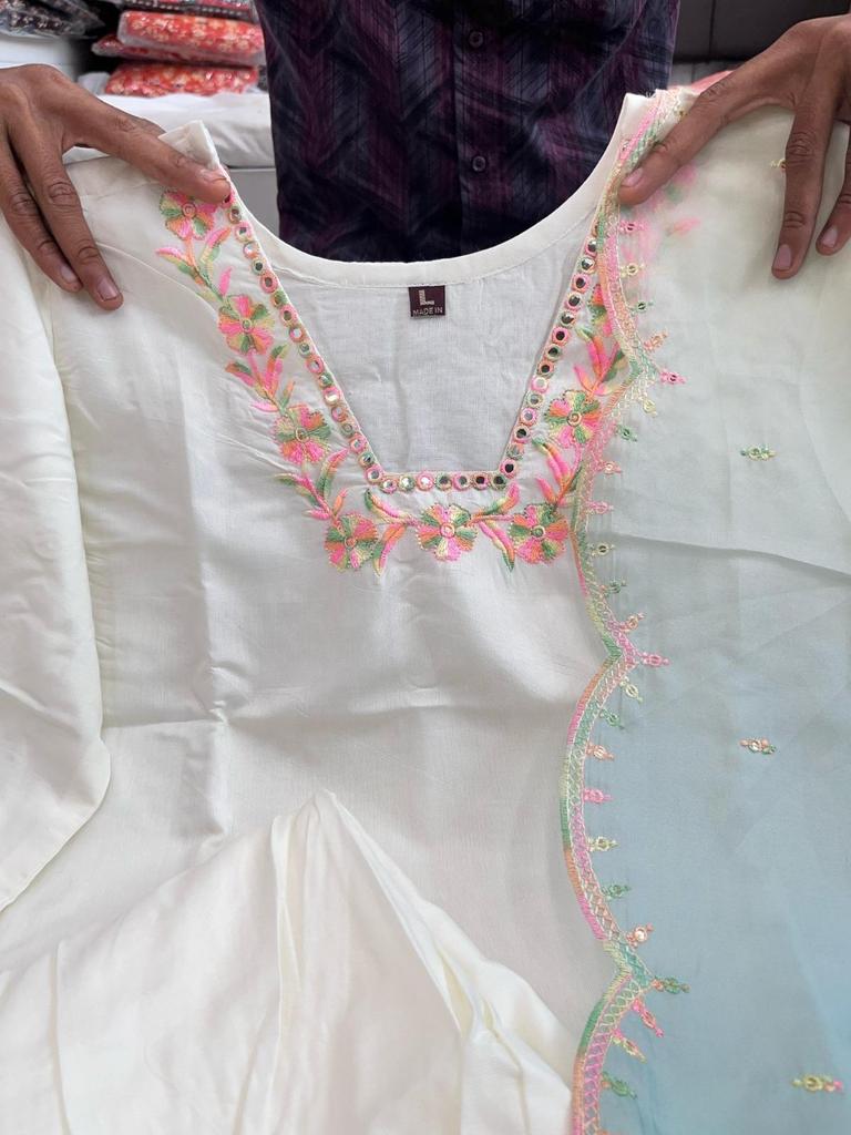 Indian Pakistani Salwar Kameez Sharara Set Women Bollywood Ethnic Kurta Palazzo Dupatta Set