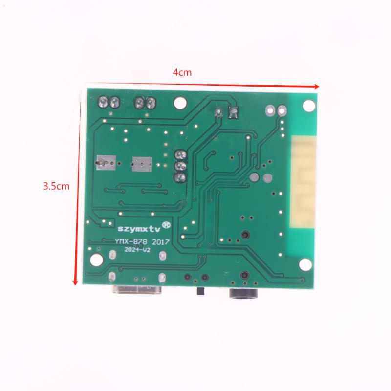 1Pcs Multifunction Speaker DIY 5.2 BT Module 5V 5W+5WTWS Power Amplifier Board 3.5AUX Wireless PCBA Board