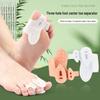 Thick Arch Support Toe Separator & Forefoot Massage Insole for Bunion Relief