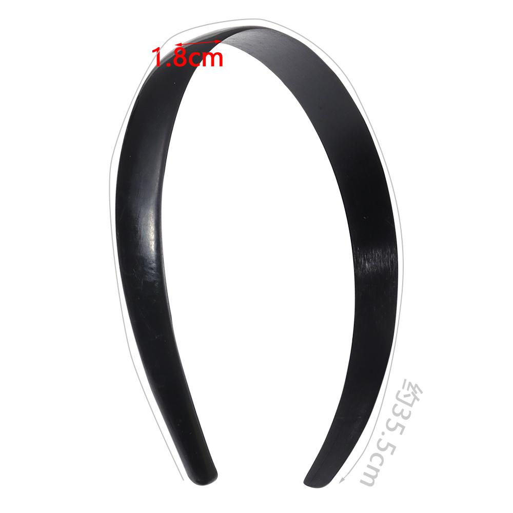 

5pcs/lot Black Plastic Headbands Base 1.8-4.8 cm Width Head Hoops Blank Headbands Bezel For Women Girls DIY Jewelry Making
