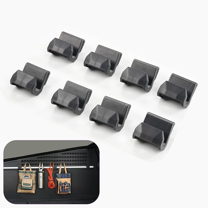 8 Pack Molle Board Hook For Pickup Trucks,Panel Accessories,For MOLLE Panels And Vault Cargo Dividers