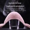 Windproof Winter Cycling Mask with Earmuffs - Breathable 3D Cotton Face and Ear Protector.