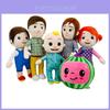 Adorable Peluche de Cocomelon Familia Jj Muñecos Suaves Rellenos Para Diversión Educativa