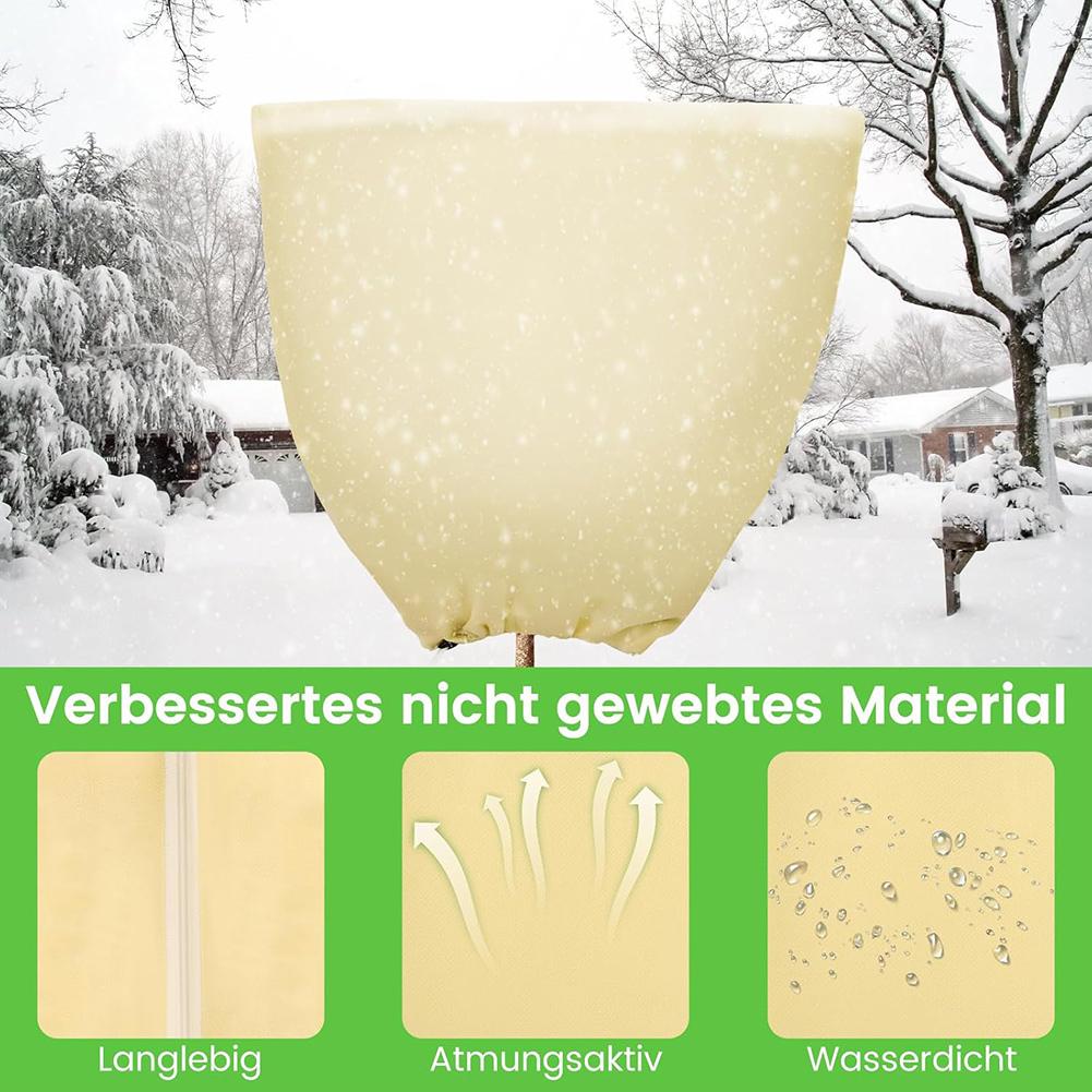 Plant Cover Winter Warm Cover Tree Shrub Plant Protecting Bag Frost Protection For Yard Garden Plants Small Tree Against Cold