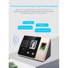 Facial Attendance Fingerprint Recognition Password Unlock Voice Prompt No Software UDisk FAT32 Format Direct Export EXCEL Report