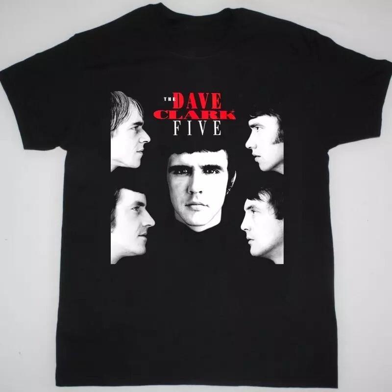 NEW Classic The Dave Clark Five Black All Size T-Shirt BL953 M