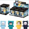 Jujutsu Kaisen Gojo Satoru Peluche Carina Felpa con Orecchie da Gatto Bambola di Pezza Figura Anime da Collezione Regalo per i Fan
