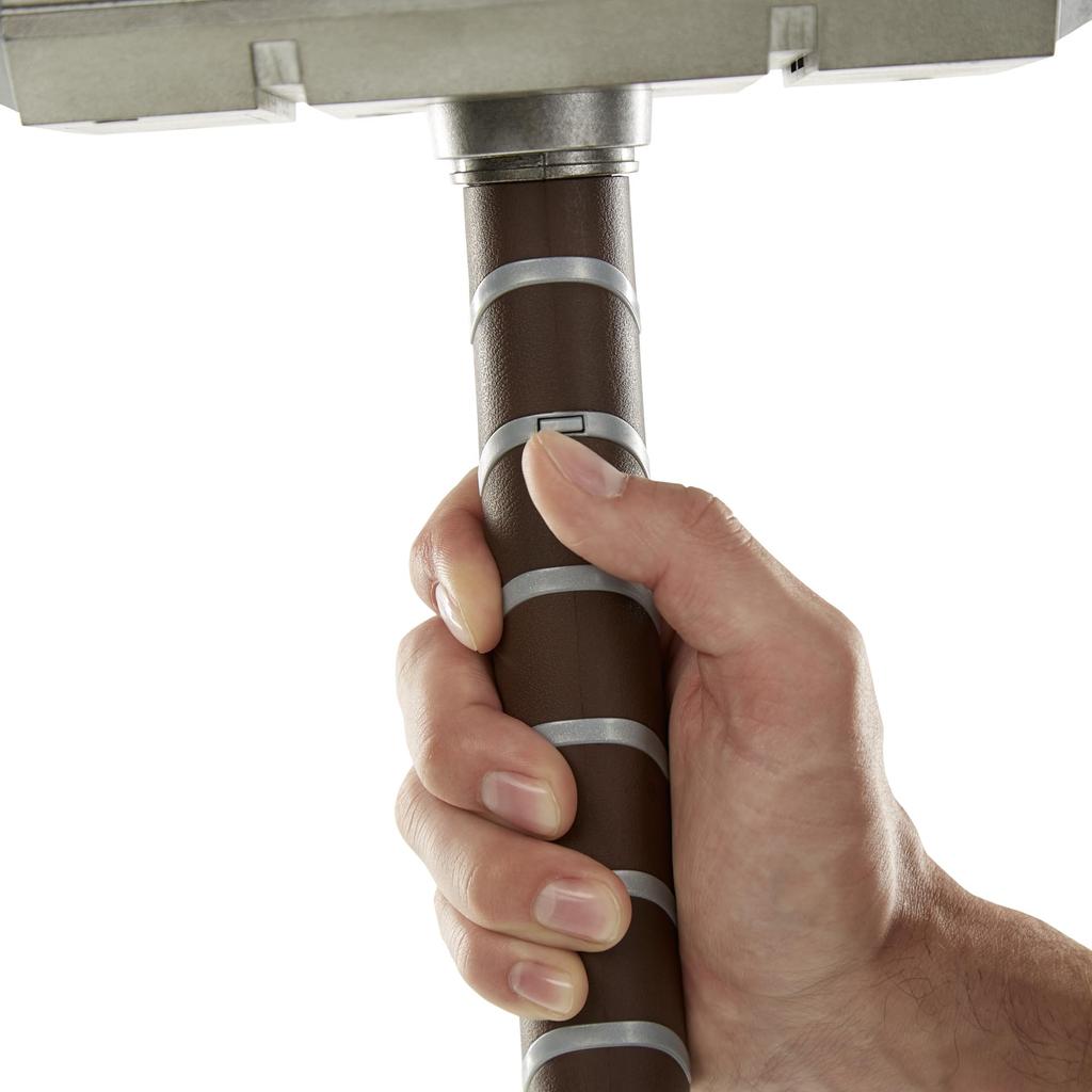 Hasbro Marvel Legends Series Thor Mjolnir Electronic Hammer Light Sound FX Adult Role Play C1881 Official Product