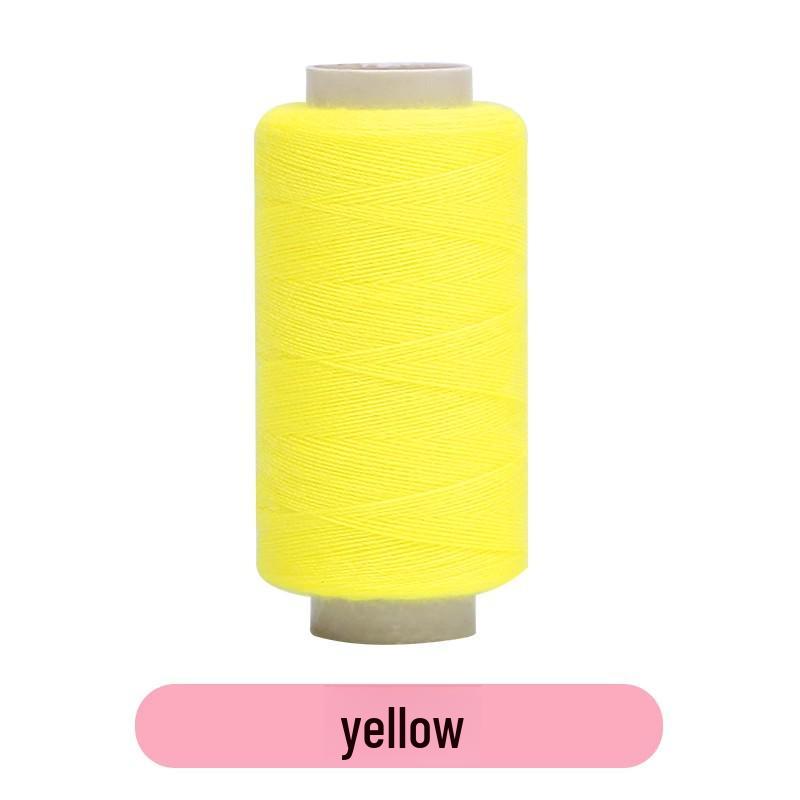 Beige, Black, Red, White Strong Handmade Sewing Thread for Machine and Hand Sewing - 402 Pagoda Line Small Roll