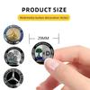Car Sticker Benz Hot For Benz For AMG Benz Car Multimedia Knob Decorative Stickers For Mercedes-benz AMG Barbosa W205 C300 W203