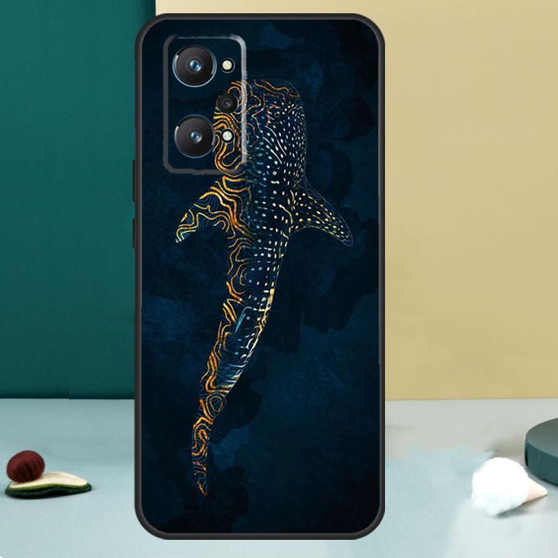 Ocean Whale Shark Animal For OPPO Realme C33 C55 C35 C31 C30 C21Y C25 C11 C15 GT Neo 5 3T 2T 8 9 10 11 Pro Plus Case