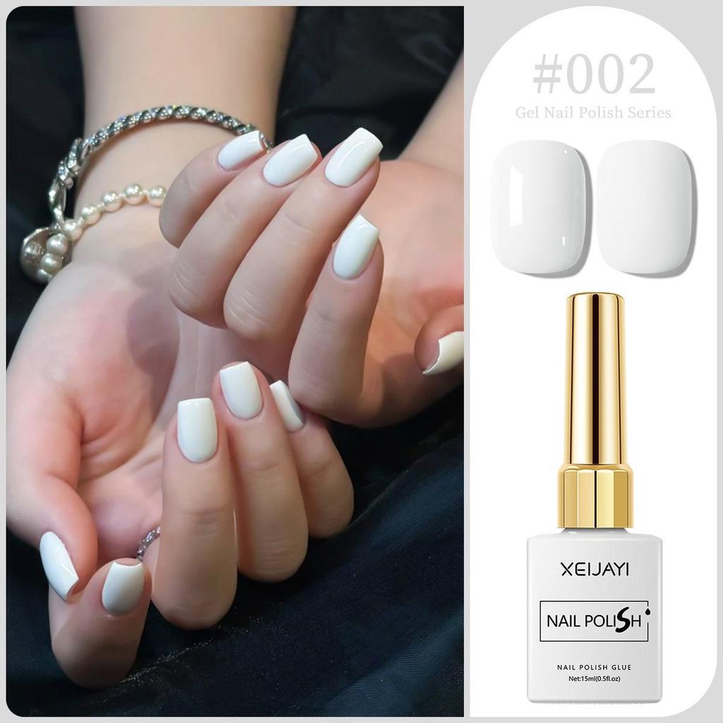 XEIJAYI 15ml Solid Color Nail Gel - 72 Color Options for Nail Art Salons