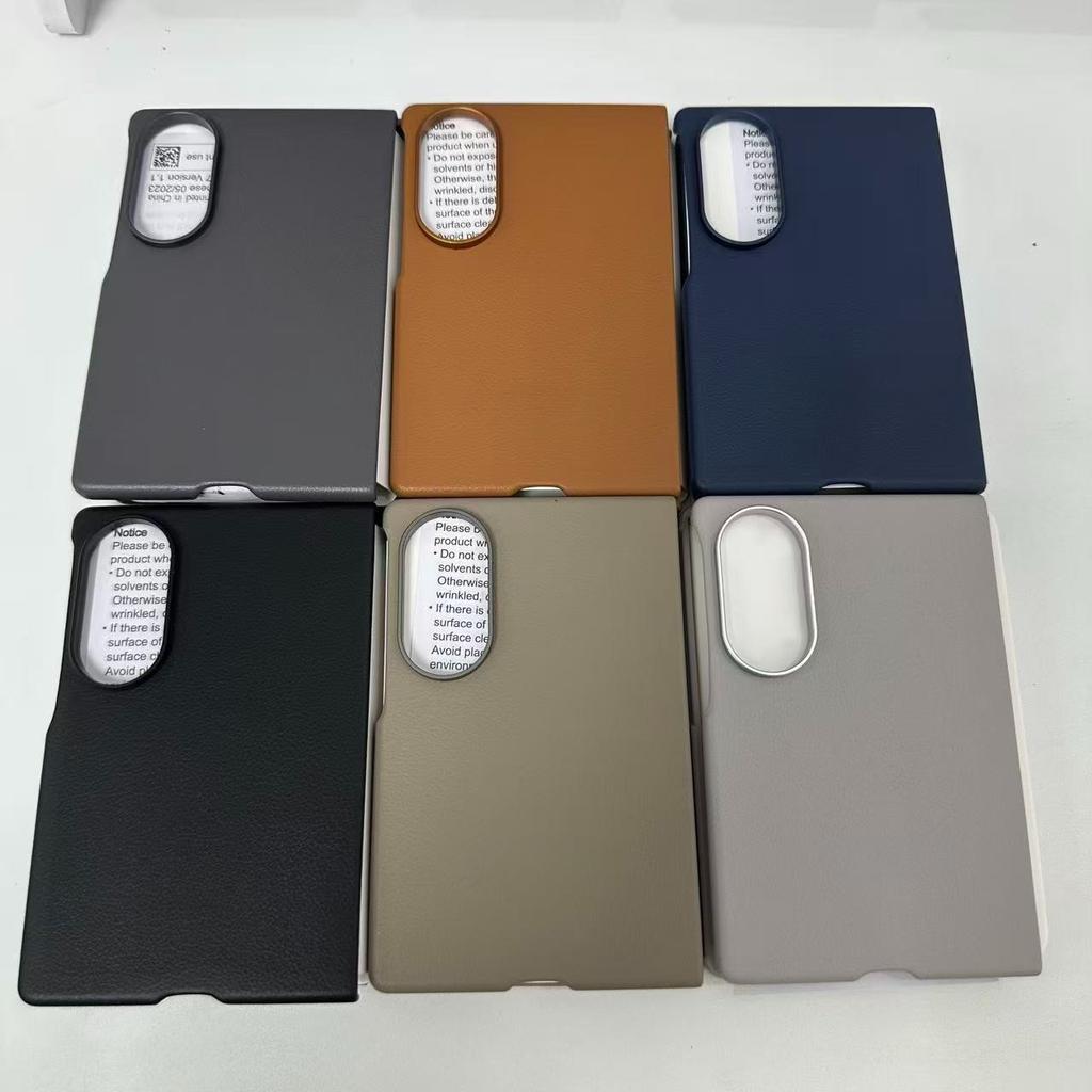 Suitable for Samsung Galaxy Z Fold 8 Wide leather phone case ultra-thin magnetic wireless charging shockproof back cover