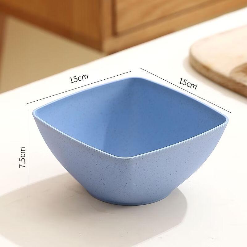 Ru-Han Wheat Straw Square Bowl Set