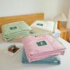 7A Grade Antibacterial Soybean-Cotton Summer Quilt for Mothers and Babies - Cool, Lightweight, and Thin